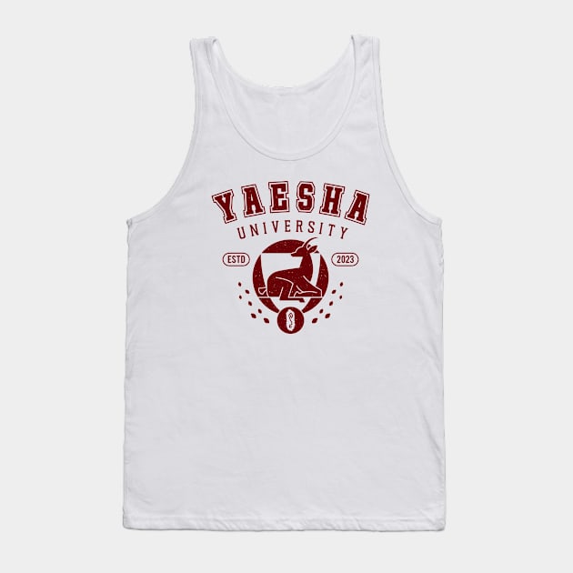 Yaesha University Crest Tank Top by Lagelantee